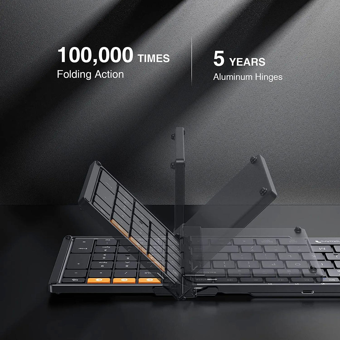 Folding Keyboards With Numeric Keypad