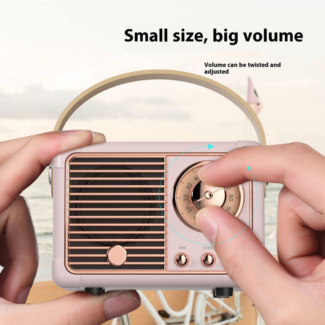 Bluetooth Audio Retro Mini Portable