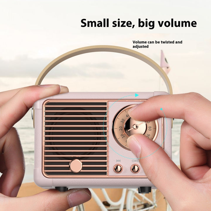 Bluetooth Audio Retro Mini Portable