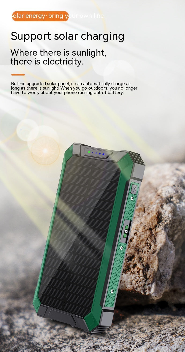 Charging Solar Portable Power Source