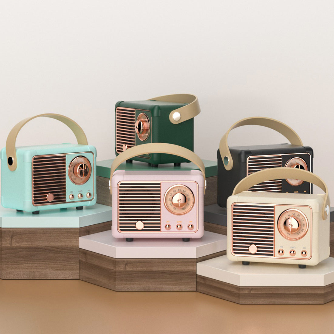 Bluetooth Audio Retro Mini Portable