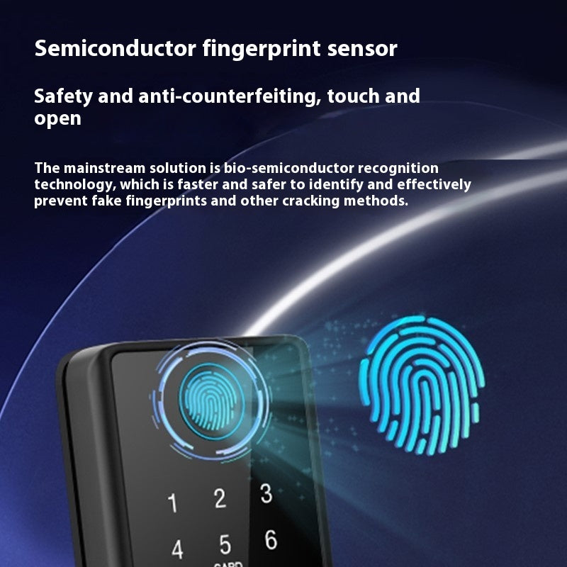 Lock Wooden Door Fingerprint Lock
