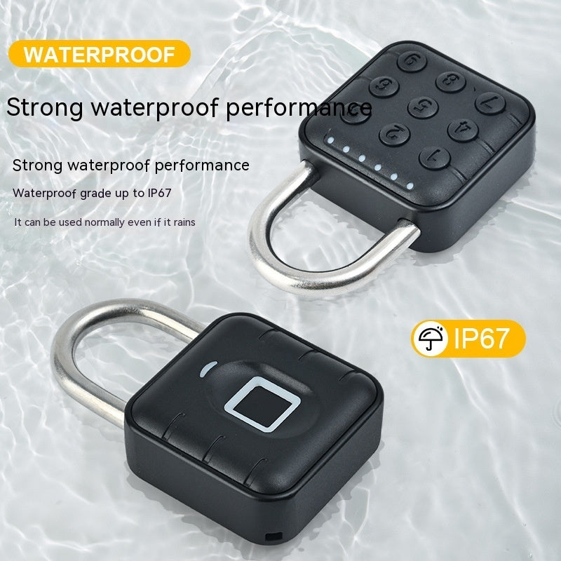 Fingerprint Lock Padlock Household