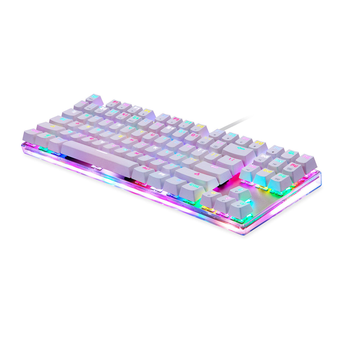 Keyboard Transparent Bottom Cover RGB