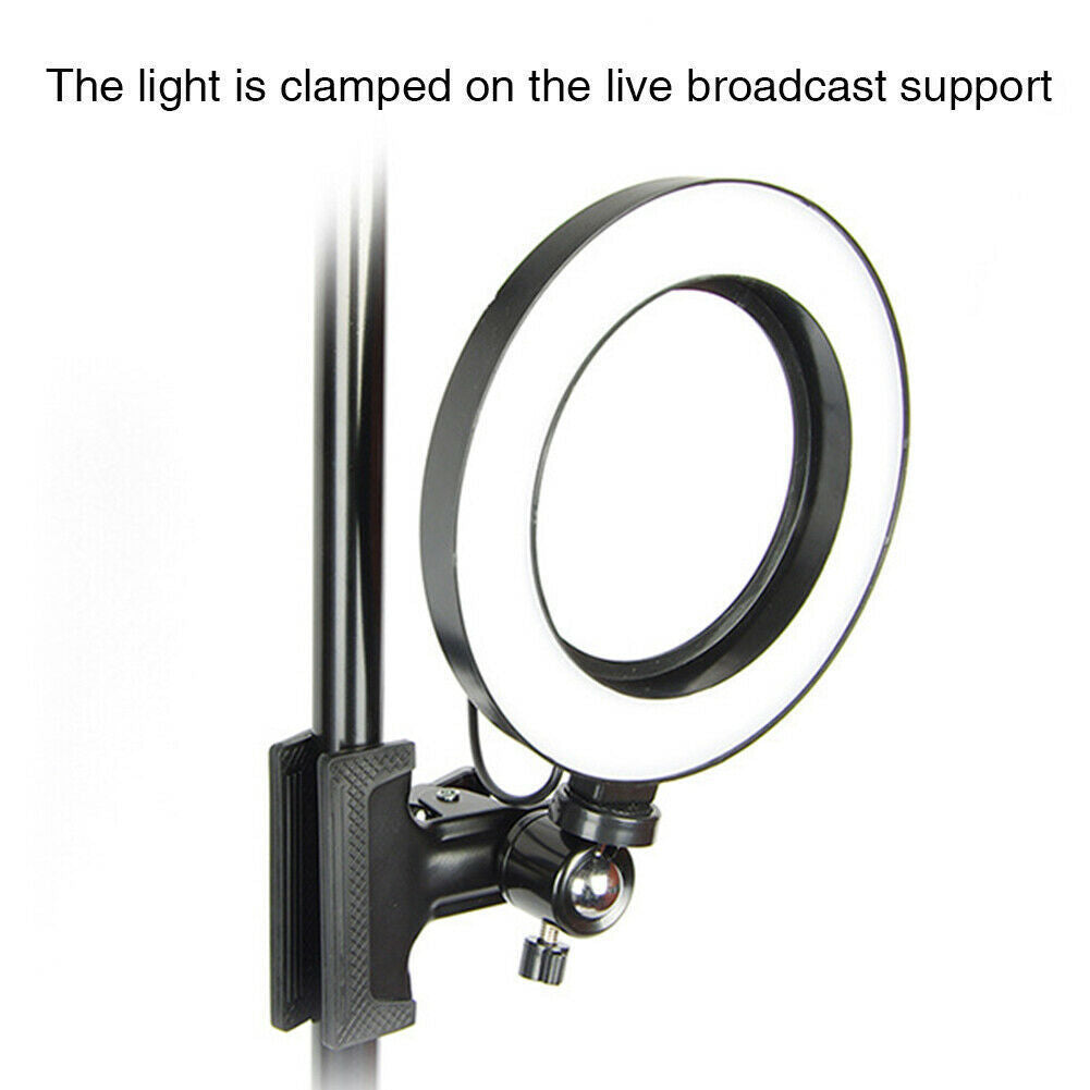Live Ring Light Fixing Clip 6-10 Inch Selfie Light
