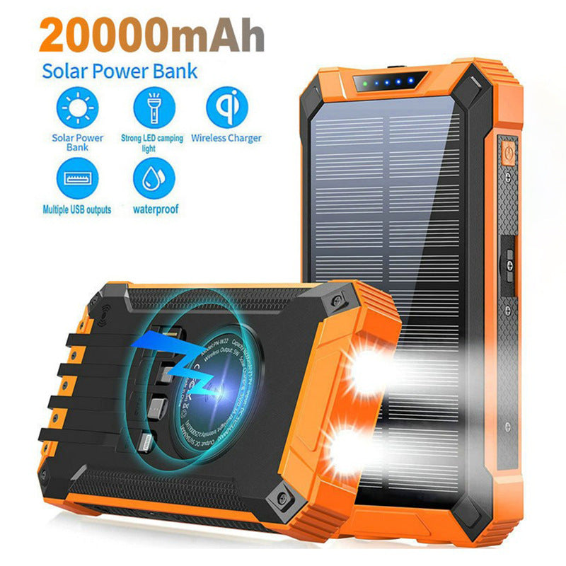 Charging Solar Portable Power Source