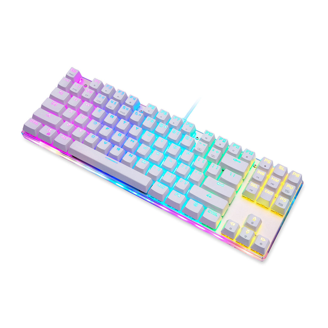 Keyboard Transparent Bottom Cover RGB