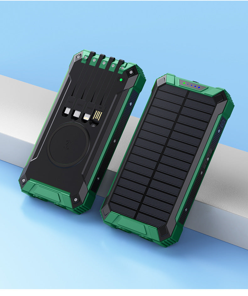 Charging Solar Portable Power Source