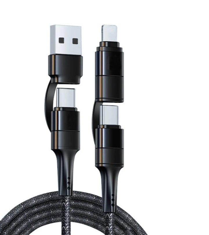 60W Multi-head Charging Cable