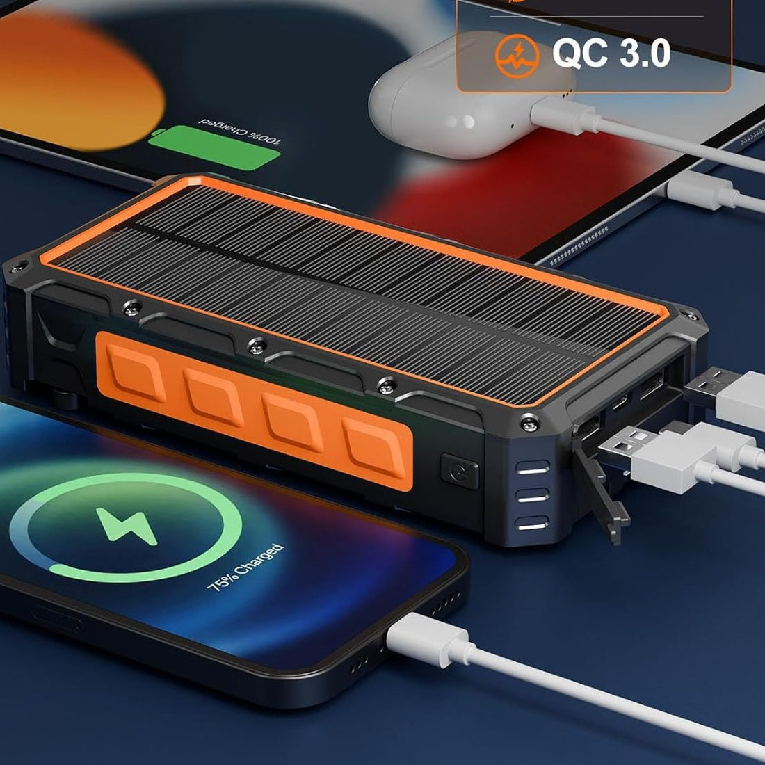 Solar Hand Power Generation Charging Power Supply