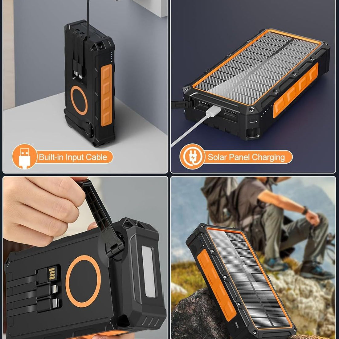 Solar Hand Power Generation Charging Power Supply