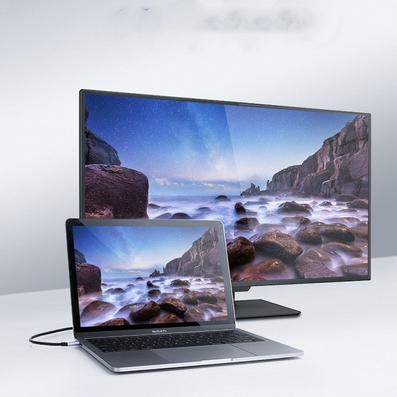 Line Double-head Cable Computer