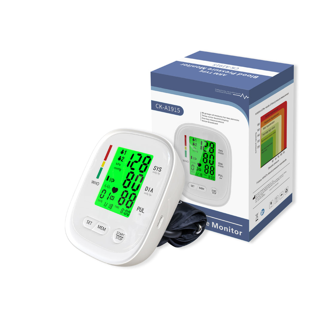 Upper Arm Blood Pressure Meter