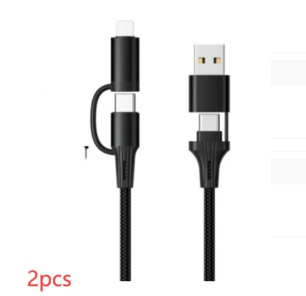 60W Multi-head Charging Cable