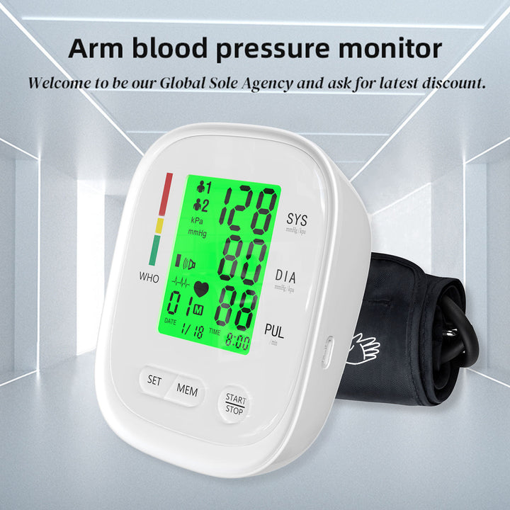 Upper Arm Blood Pressure Meter