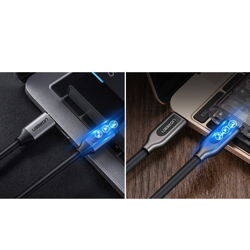 Line Double-head Cable Computer