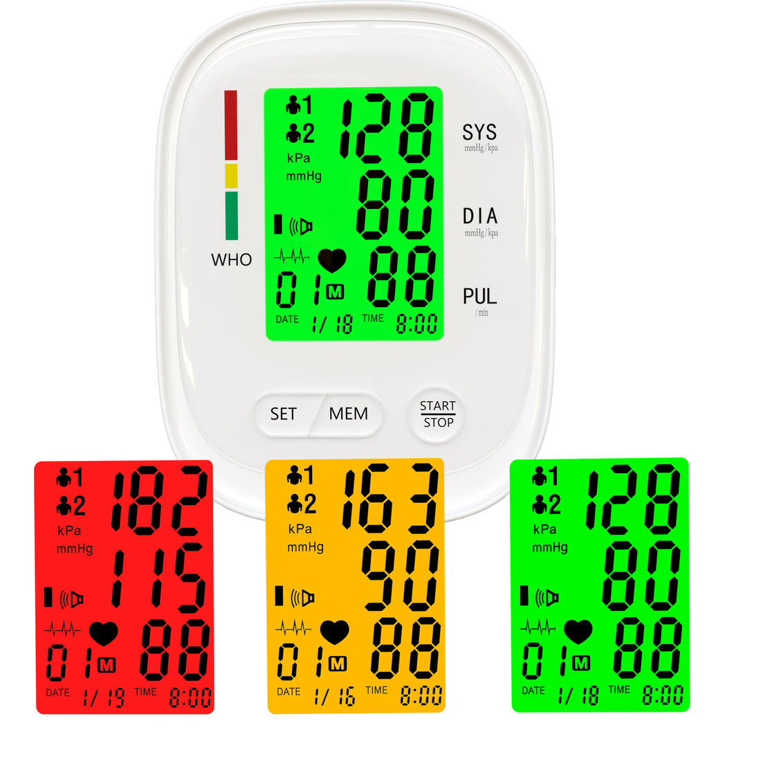 Upper Arm Blood Pressure Meter
