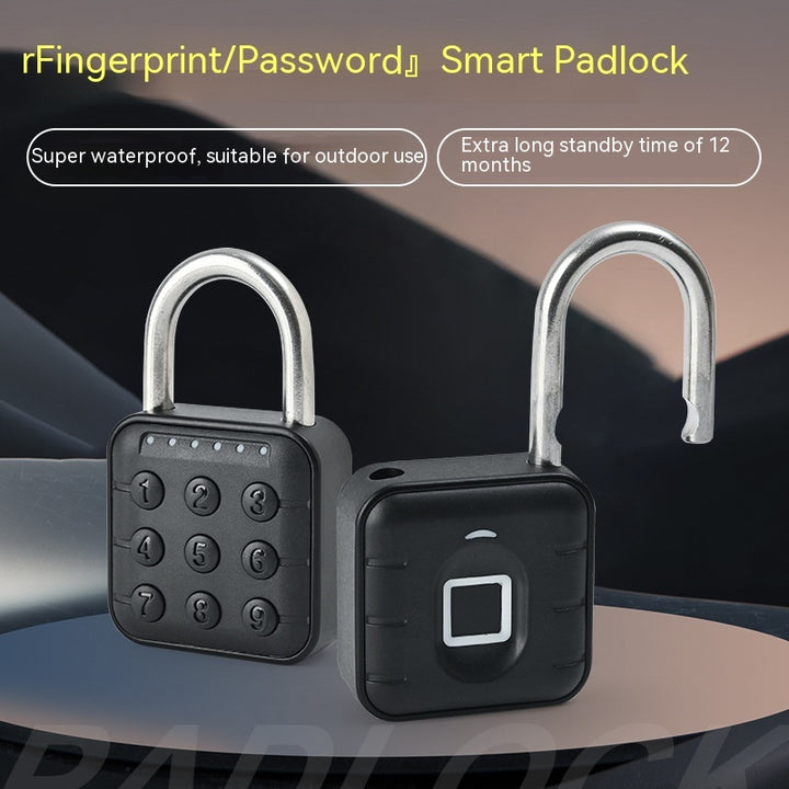 Fingerprint Lock Padlock Household